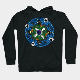 Halloween Themed Mandala Hoodie